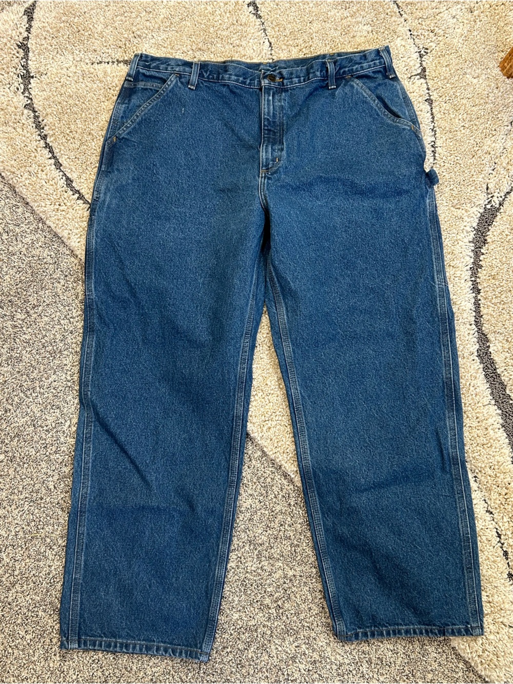 Men's Classic Carhartt Denim Jeans 42x30